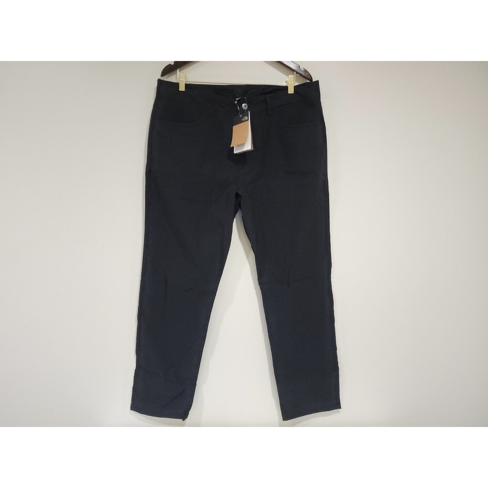 The North Face Sprag 5 Pocket Pants Mens 38 Black FlashDry Nylon Water Repellent